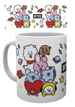 Šalice BT21 - Characters Stack