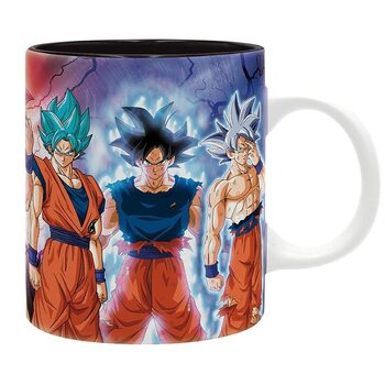 Šalice Dragon Ball - Goku transformations