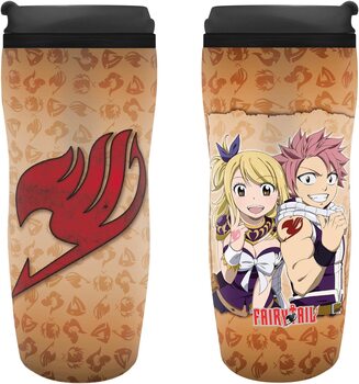 Putna šalica Fairy Tail - Lucy, Natsu & Emblem