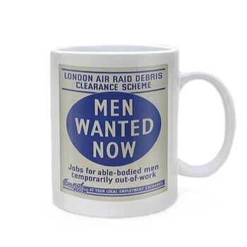 Šalice IWM - Men Wanted Now