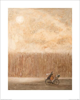 Art Print Sam Toft - A Lovely Night for a Drive