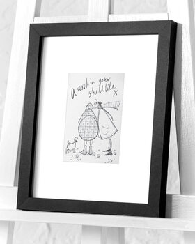 Kehystetty juliste Sam Toft - A Word in your Shell