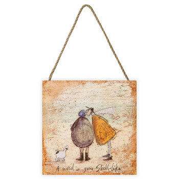 Ξύλινη τέχνη Sam Toft - A word in your Shell like