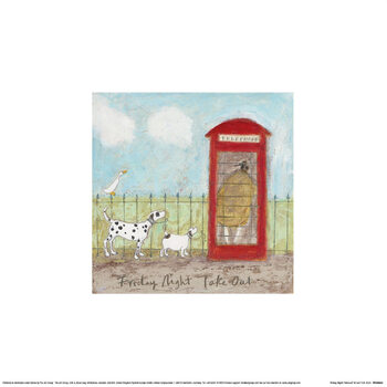 Art Print Sam Toft - Friday Night Takeout