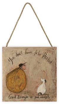 Ξύλινη τέχνη Sam Toft - Good Enough Is Good Enough