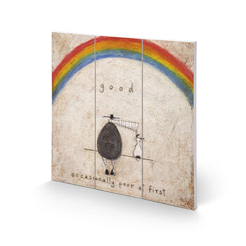 Ξύλινη τέχνη Sam Toft - Good. Occasionally Poor At First