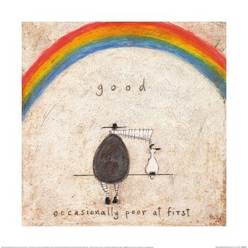 Art Print Sam Toft - Good. Occasionally Poor At First