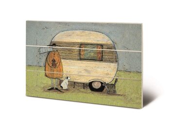 Ξύλινη τέχνη Sam Toft - Home from Home