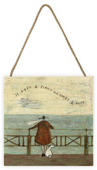 Ξύλινη τέχνη Sam Toft - It Ebbs & Flows And Comes & Goes...