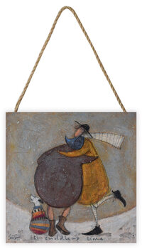 Ξύλινη τέχνη Sam Toft - It's Cuddle Up Time