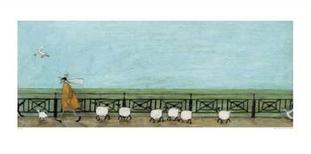 Art Print Sam Toft - Moses Follows That Picnic Basket