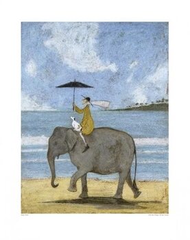 Art Print Sam Toft - On The Edge Of The Sand