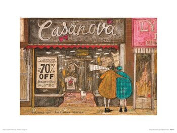 Art Print Sam Toft - Picking Out Something Special