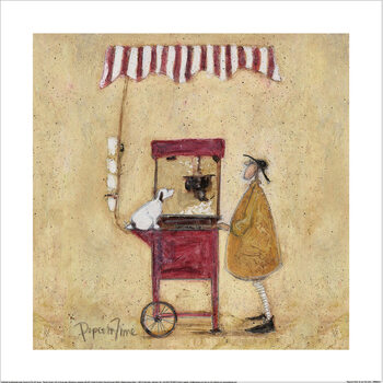 Art Print Sam Toft - Popcorn Time