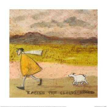 Art Print Sam Toft - Racing The Clouds Home