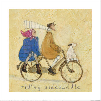 Art Print Sam Toft - Riding Sidesaddle
