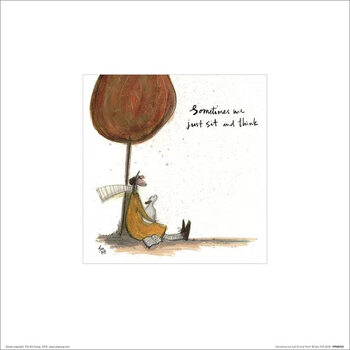 Art Print Sam Toft - Sometimes We Just Sit and Think