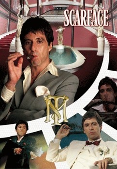 3D Αφίσα SCARFACE - mansion