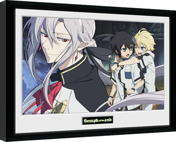 Framed poster Seraph of the End - Trio