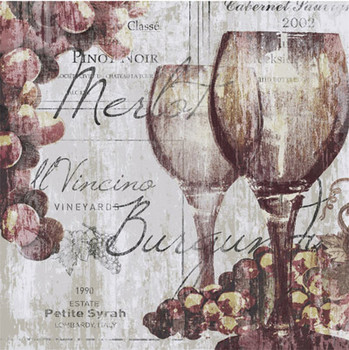 Art Print SHADES OF RED II