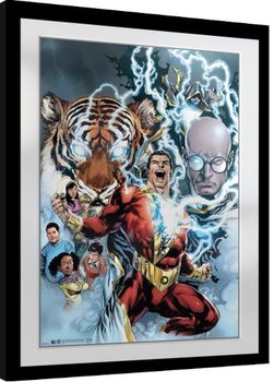 Framed Poster Shazam - Collage