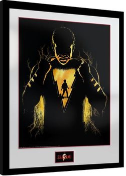 Framed Poster Shazam - Glow