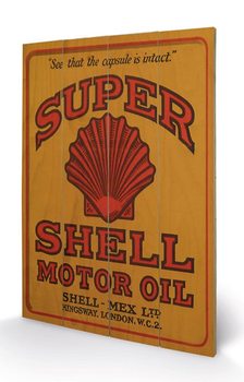 Ξύλινη τέχνη Shell - Adopt The Golden Standard, 1925