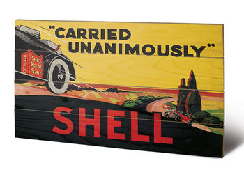 Ξύλινη τέχνη Shell - Carried Unanimously, 1923
