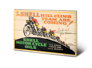 Ξύλινη τέχνη Shell - Hill Climb
