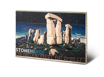 Ξύλινη τέχνη Shell - Stonehenge