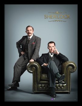 Framed poster Sherlock - Chair