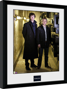 Framed Poster Sherlock - & Watson Portrait