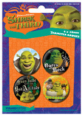 Σετ κονκάρδες SHREK 3