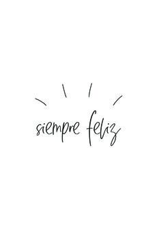 Принти на полотні Siempre feliz