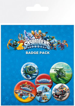 Σετ κονκάρδες Skylanders Superchargers - Characters