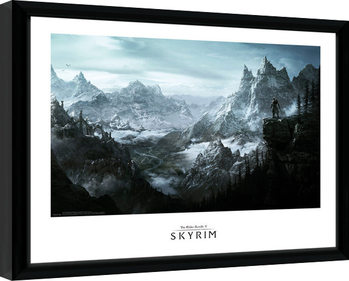 Framed Poster Skyrim - Vista