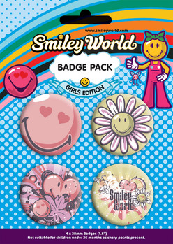 Σετ κονκάρδες SMILEY - girls pack