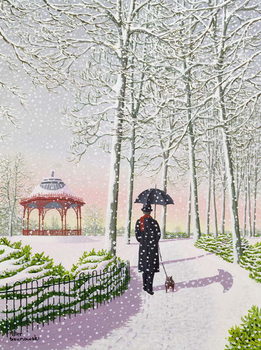 Slika na platnu Solitary Stroll