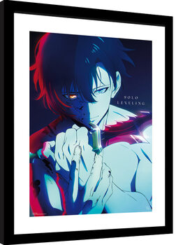 Framed poster Solo Leveling - Jinwoo