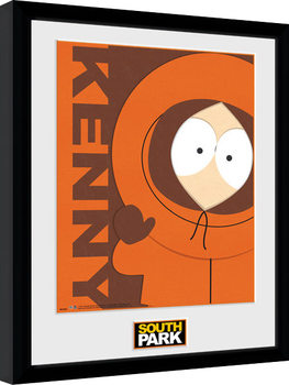 Framed Poster South Park - Kenny