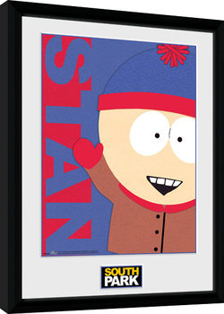 Poster emoldurado South Park - Stan
