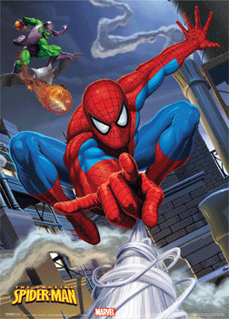 3D Αφίσα SPIDER-MAN - web 3D