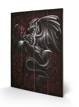 Ξύλινη τέχνη Spiral - Dragon Rose