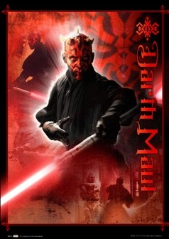 3D Αφίσα STAR WARS - darth maul