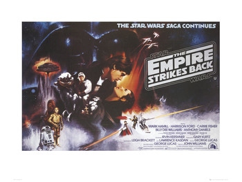 Art Print Star Wars - empire