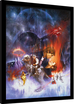 Framed poster Star Wars - Empire Strikes Back Art