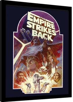 Framed poster Star Wars - Empire Strikes Back Block
