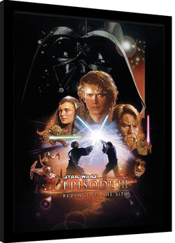 Framed poster Star Wars - Episode III