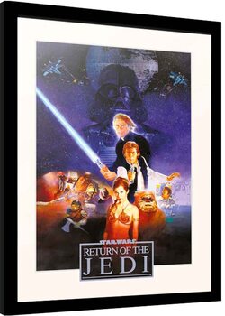 Framed poster Star Wars: Episode IV - Return of the Jedi