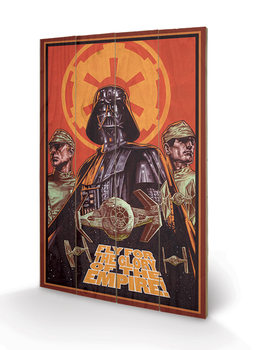 Ξύλινη τέχνη Star Wars - Fly For The Glor